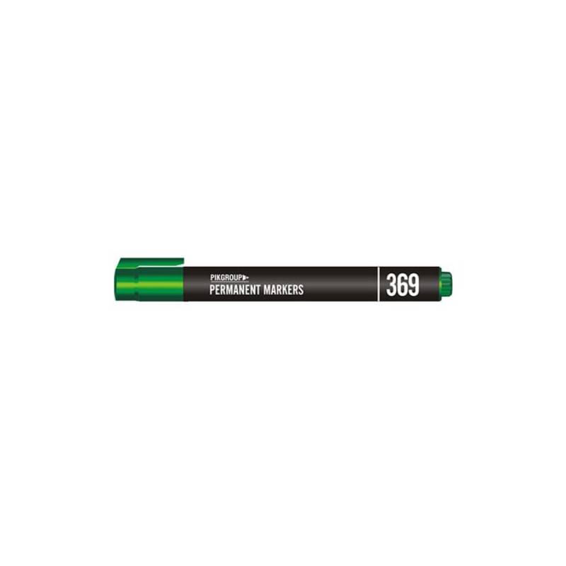 Pik 369 Permanent marker Green (Pack of 10)